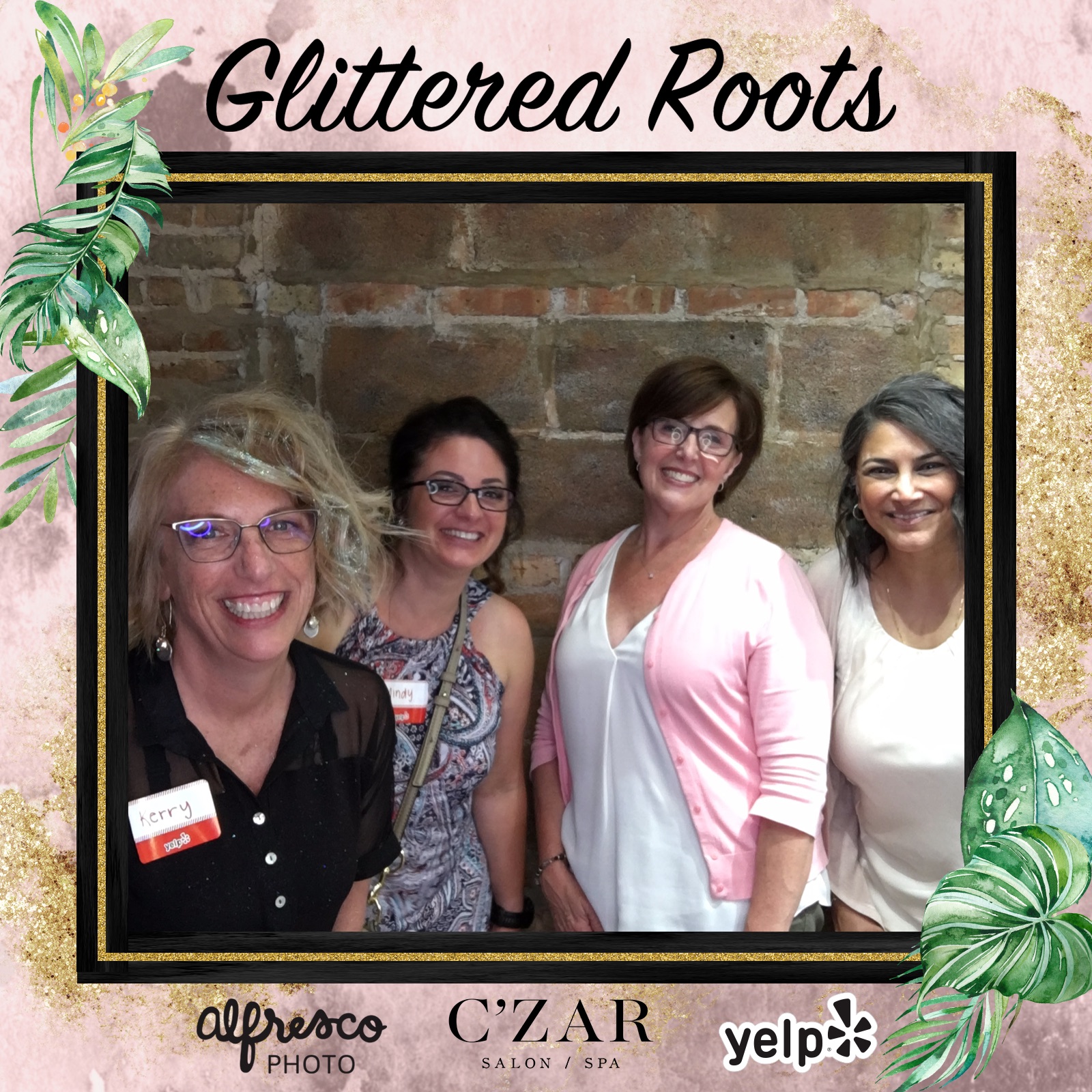 Yelp Elite: Glittered Roots | View more photos from the event at events.alfrescophoto.com/u/AlfrescoPhoto/Yelp-Elite-Glittered-Roots